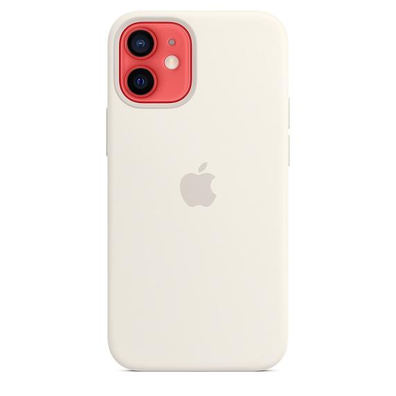 Калъф Apple iPhone 12 mini Silicone Case with MagSafe - White