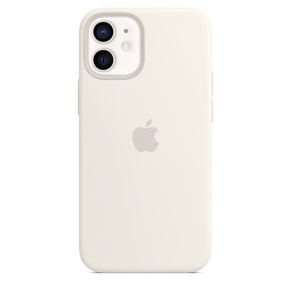 Калъф Apple iPhone 12 mini Silicone Case with MagSafe - White