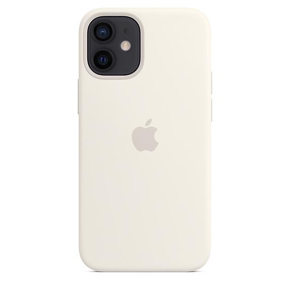 Калъф Apple iPhone 12 mini Silicone Case with MagSafe - White