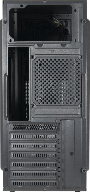 Кутия за компютър Inter Tech A-301 Quad, 2x USB 3.0, 2x USB 2.0, Mid-Tower, ATX