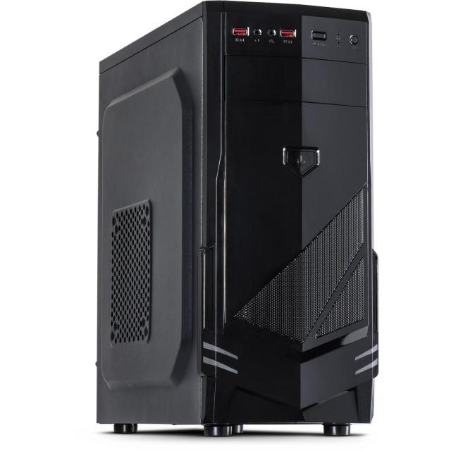 Кутия за компютър Inter Tech B-30, 2x USB 2.0, Mid-Tower, ATX