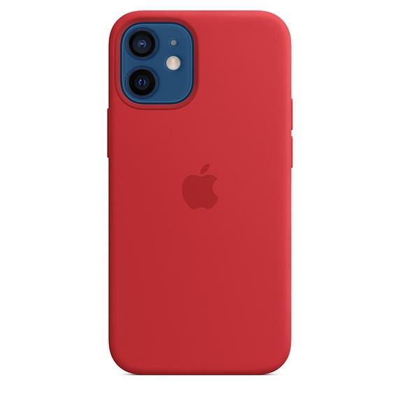 Калъф Apple iPhone 12 mini Silicone Case with MagSafe - (PRODUCT)RED