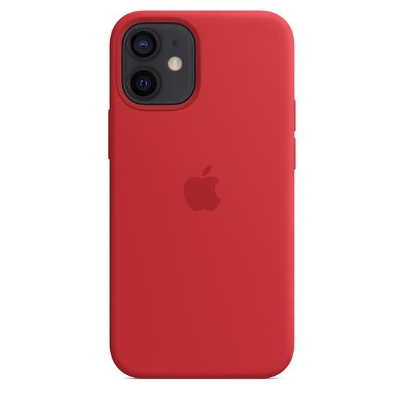 Калъф Apple iPhone 12 mini Silicone Case with MagSafe - (PRODUCT)RED