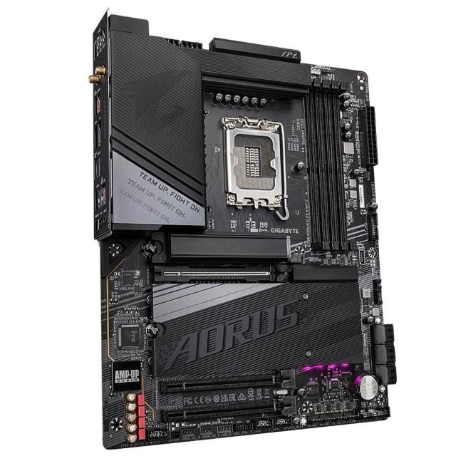 Дънна платка GIGABYTE Z790 A ELITE X, LGA1700, 4x DDR5, 4 x M.2, 6 x SATA 6Gb/s, WIFI 7, USB Type-C, HDMI, DP, ATX