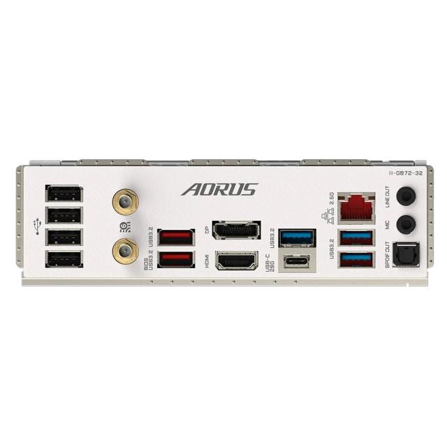 Дънна платка GIGABYTE Z790 A ELITE AX ICE, LGA1700, 4x DDR5, 4 x M.2, 6 x SATA 6Gb/s, WIFI 6, USB Type-C, HDMI, DP, ATX