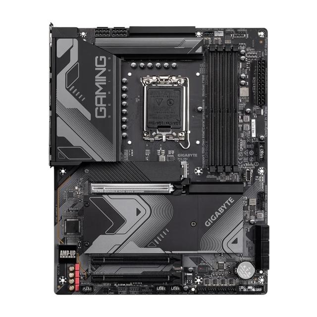Дънна платка GIGABYTE Z790 GAMING X, LGA1700, 4x DDR5, 4 x M.2, 6 x SATA 6Gb/s, USB Type-C, HDMI, DP, ATX