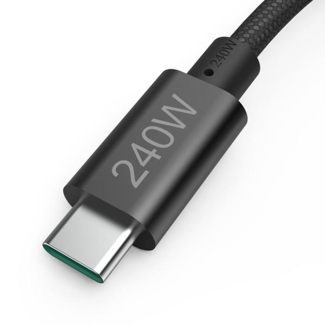 Кабел за зареждане Hama "Full-Featured" USB-C - USB-C, 240 W, USB 3.2 Gen1, 5Gbit/s, 1,5 m