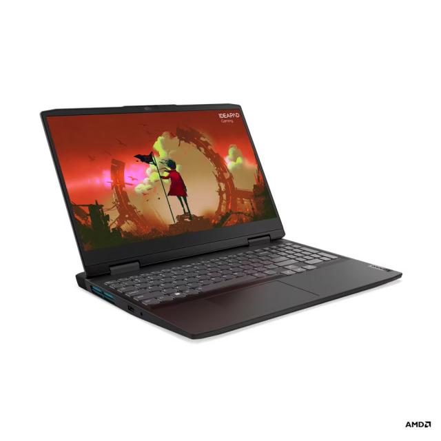 Лаптоп LENOVO IdeaPad Gaming 3 15ARH7, AMD Ryzen 7 6800H (8C / 16T, 3.2 / 4.7GHz, 4MB L2 / 16MB L3), 15.6'' (39.62 cm) IPS 250nits Anti-glare, 45% NTSC, 120Hz, FreeSync, NVIDIA GeForce RTX3050 Ti 4GB, 16GB DDR5, 512GB SSD M.2, Free DOS 