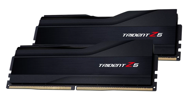 Памет G.SKILL Trident Z5 Black 32GB (2x16GB) DDR5 6400MHz CL32, 1.40V, Intel XMP