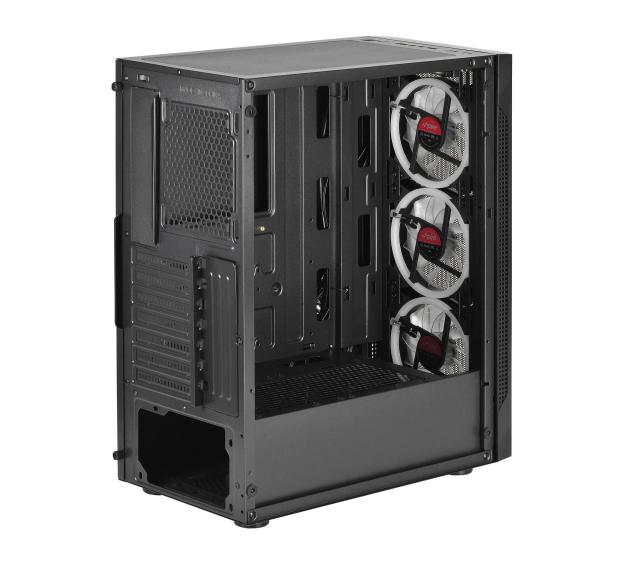 Кутия Spire SPM7022GU3-3RGB, 3 x RGB вентилатора, 2xUSB2.0, 1xUSB3.0, ATX, mATX
