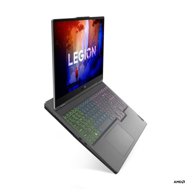 Лаптоп LENOVO Legion 5 15ARH7H, AMD Ryzen 7 6800H 8C (3.2 / 4.7GHz, 16MB), 15.6'' (39.62 cm) IPS 300nits Anti-glare, NVIDIA GeForce RTX3070 Ti 8GB, 32GB DDR5, 1TB SSD M.2, Free DOS