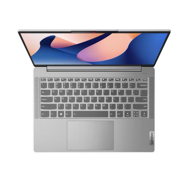 Лаптоп Lenovo IdeaPad Slim 5 14IRL8, Intel Core i7-13620H 10C (2.4/4.9GHz, 24MB), 14" (35.56cm) WUXGA OLED Glare дисплей, 16GB LPDDR5, 1TB SSD NVMe, Free DOS