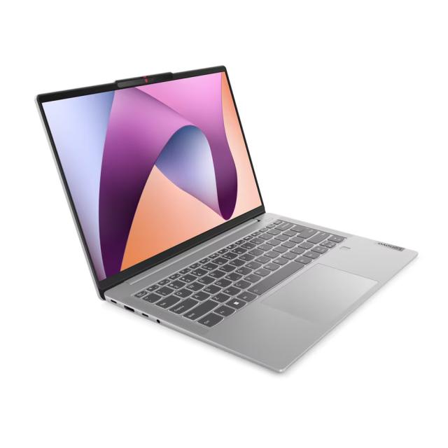 Лаптоп Lenovo IdeaPad Slim 5 14ABR8, 14.0" (35.56 cm), Full HD+, AMD Ryzen 5 7530U (2.0/4.5GHz, 16M), AMD Radeon RX Vega 7, 16GB DDR4, 1TB SSD, Backlit, Free DOS