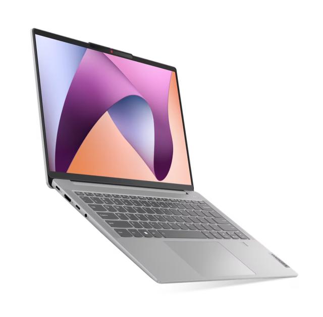 Лаптоп Lenovo IdeaPad Slim 5 14ABR8, 14.0" (35.56 cm), Full HD+, AMD Ryzen 5 7530U (2.0/4.5GHz, 16M), AMD Radeon RX Vega 7, 16GB DDR4, 1TB SSD, Backlit, Free DOS