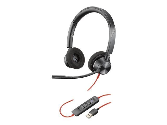 Слушалки HP Poly Blackwire 3325 Microsoft Teams Certified USB-A Headset