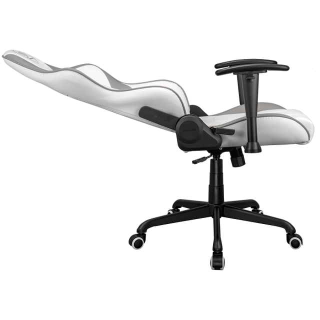 Геймърски стол COUGAR Armor Elite White Gaming Chair, газов асансьор, 2D регулируеми подлакътници