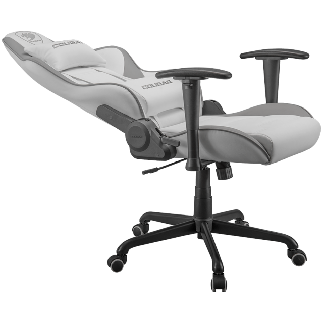 Геймърски стол COUGAR Armor Elite White Gaming Chair, газов асансьор, 2D регулируеми подлакътници