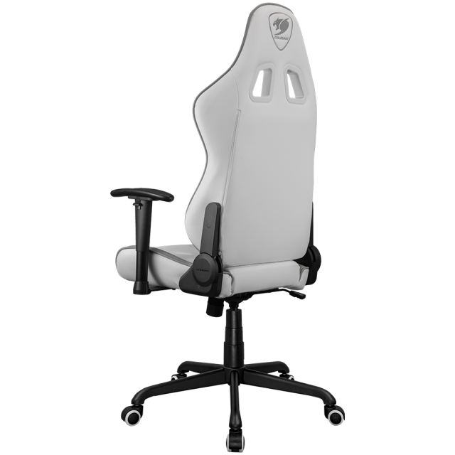 Геймърски стол COUGAR Armor Elite White Gaming Chair, газов асансьор, 2D регулируеми подлакътници