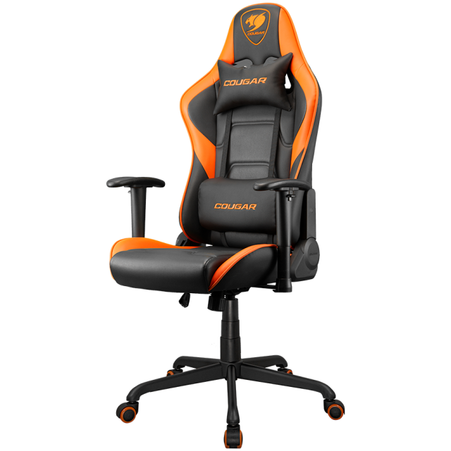 Геймърски стол COUGAR Armor Elite Gaming Chair, газов асансьор, 2D регулируеми подлакътници