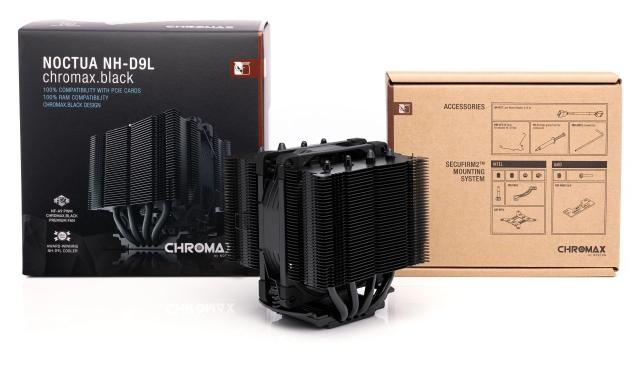 Охладител Noctua CPU Cooler NH-D9L chromax.black, LGA1851/1700/1200/AM5