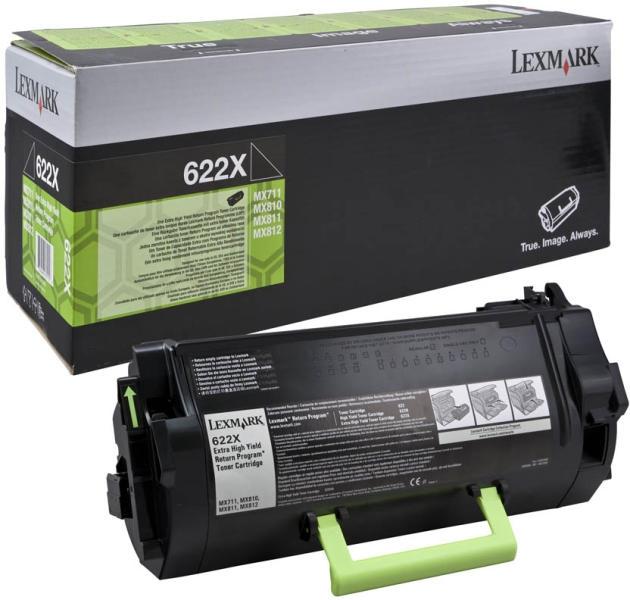 Консуматив Lexmark 622X Extra High Yield Return Program Toner Cartridge