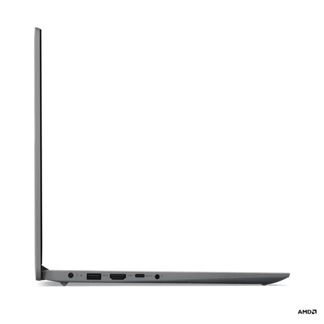 Лаптоп Lenovo IdeaPad 1 15ALC7, AMD Ryzen 7 5700U 8C (1.8/4.3GHz), 15.6" (39.62cm) Full HD Anti-Glare дисплей, (HDMI), 16GB DDR4, 512GB SSD NVMe, Free DOS