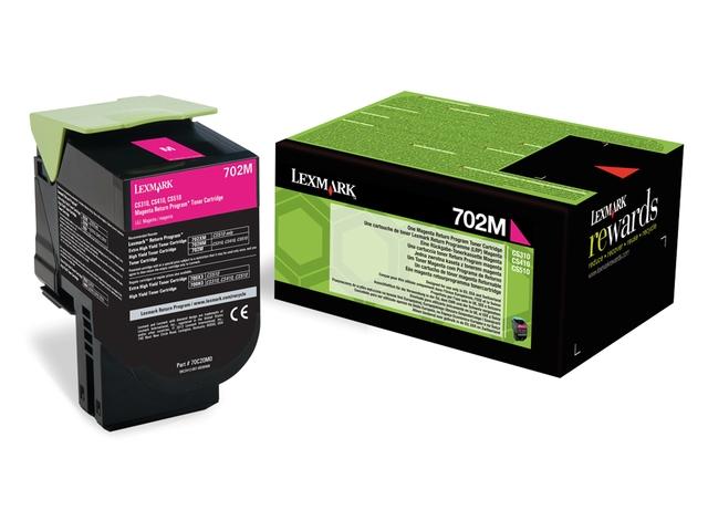 Консуматив Lexmark 702M Magenta Return Program Toner Cartridge