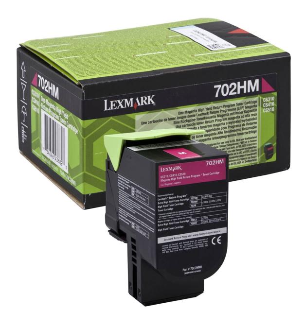 Консуматив Lexmark 702HM Magenta High Yield Return Program Toner Cartridge