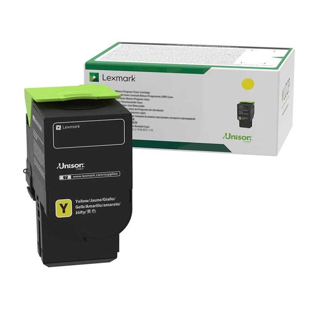 Консуматив Lexmark 78C2XY0 Yellow Extra High Yield Return Programme Toner Cartridge