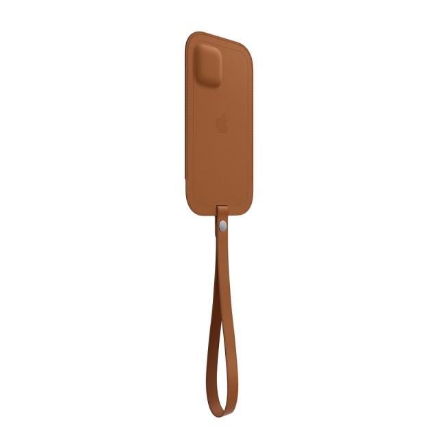 Калъф Apple iPhone 12 mini Leather Sleeve with MagSafe - Saddle Brown
