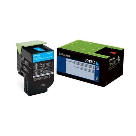 Консуматив Lexmark 802SC Cyan Standard Yield Return Program Toner Cartridge