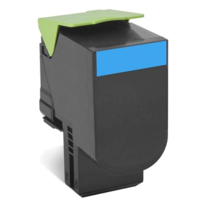 Консуматив Lexmark 802XC Cyan Extra High Yield Return Program Toner Cartridge