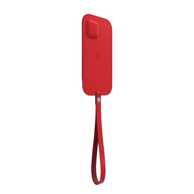 Калъф Apple iPhone 12 mini Leather Sleeve with MagSafe - (PRODUCT)RED