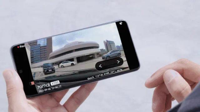 Видеорегистратор, 70mai Dash Cam Omni, 64GB, Black