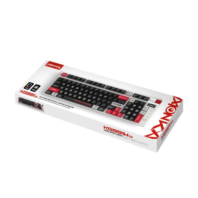 Клавиатура Marvo Gaming Mechanical keyboard Monka Storm KG991W, Wireless, Bluetooth 5.2