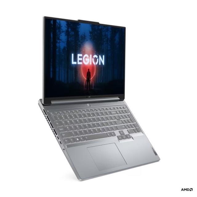 Лаптоп Lenovo Legion Slim 5 16APH8, 16.0" (40.64 cm), WQXGA, IPS 300nits Anti-glare, 100% sRGB, 165Hz, AMD Ryzen 7 7840HS (3.8/5.1GHz, 16M), NVIDIA RTX 4070 8GB GDDR6 DLSS 3, 32GB, 1TB SSD, Windows 11 Home