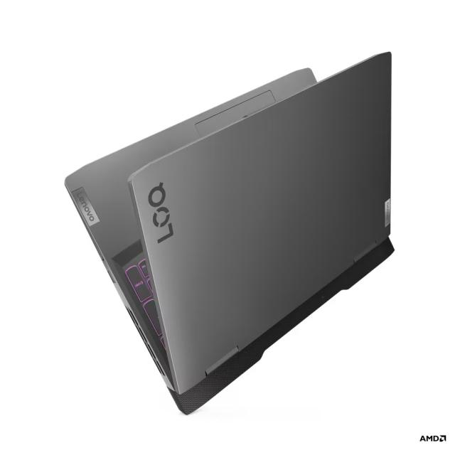 Лаптоп Lenovo LOQ 15APH8, 15.6'' (39.62 cm) IPS 350nits Anti-glare, 144Hz, Full HD, AMD Ryzen 5 7640HS (4.3/5.0 GHz, 16M), NVIDIA RTX 4050 6GB GDDR6 DLSS 3, 16GB, 1TB SSD, Free DOS