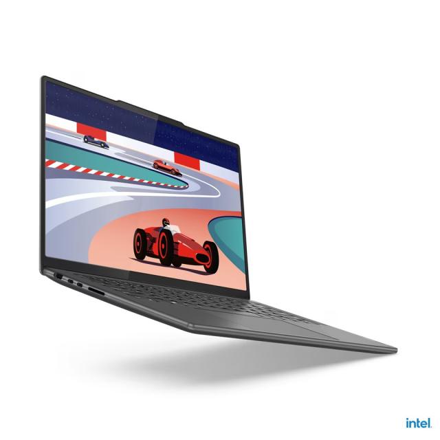 Лаптоп Lenovo YOGA 9 PRO 14IRP8, Intel Core i7-13705H, 14C (2.4 / 5.0GHz, 24MB), 14.5" (36.83 cm) 3K 165Hz, LED 1200nits Glossy, TouchScreen, NVIDIA GeForce RTX 4050 6GB, 32GB LPDDR5, 1TB SSD PCIe 4, Free DOS
