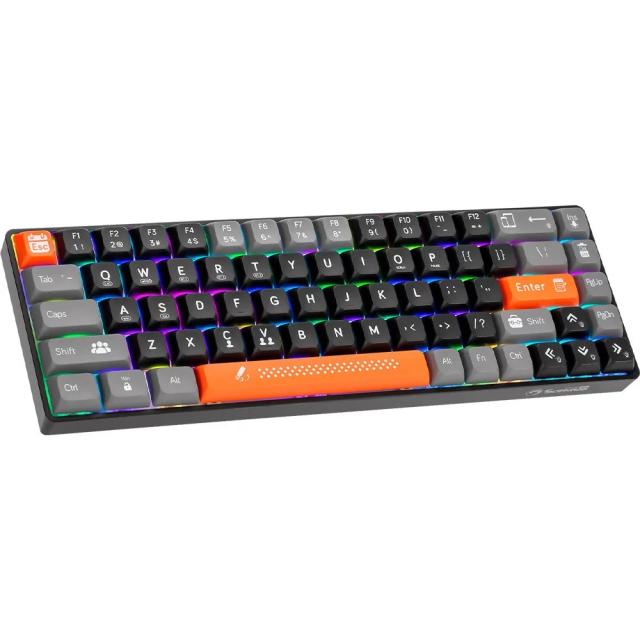 Клавиатура Marvo KG902W, Bluetooth/Wireless Gaming Mechanical keyboard