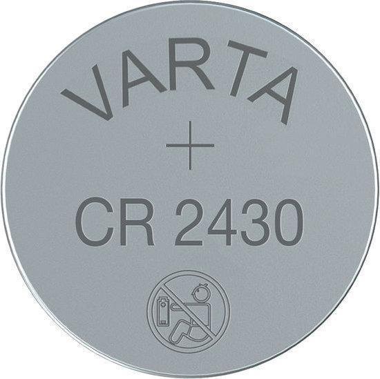 Батерия VARTA бутонна литиева CR2430 1pc 3V, bulk 