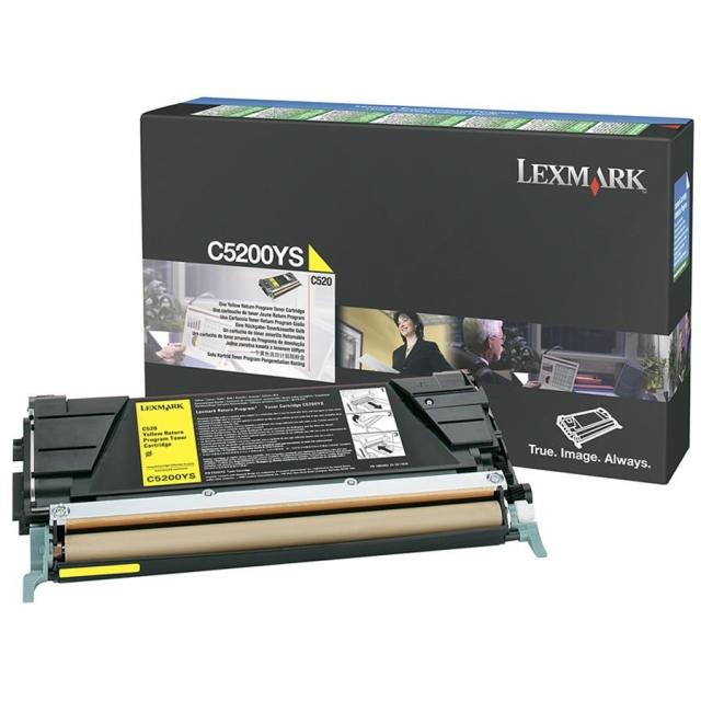 Консуматив Lexmark C520, C530 Yellow Return Programme Toner Cartridge (1.5K)