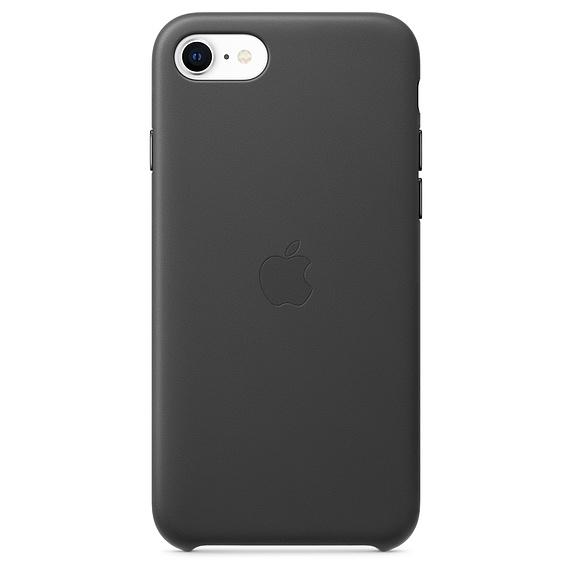 Калъф Apple iPhone SE2 Leather Case - Black