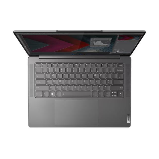 Лаптоп Lenovo Yoga Pro 7 14IRH8, 14.5" (36.83 cm), 3K+,IPS 400nits Anti-glare, 120Hz, Intel Core i5-13500H (1.9/4.7GHz, 18M), NVIDIA RTX 3050 6GB GDDR6, 16GB DDR5, 512GB SSD, Free DOS