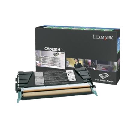 Консуматив Lexmark C524, C534 Black High Yield Return Programme Toner Cartridge (8K)