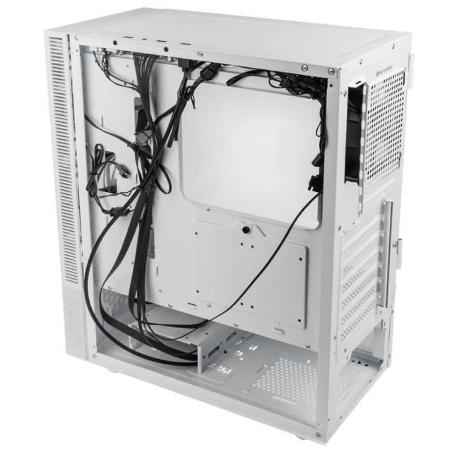 Кутия Kolink Observatory MX Glass ARGB TG Mid-Tower, 2x USB-A 3.0, 1x USB-A 2.0, 1x 3,5 mm HD-Audio, ATX, Micro-ATX, Mini-ITX, Черна, Бяло