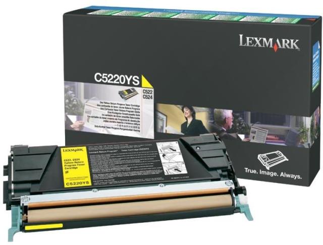 Консуматив Lexmark C524, C532, C534 Yellow High Yield Return Programme Toner Cartridge (5K)