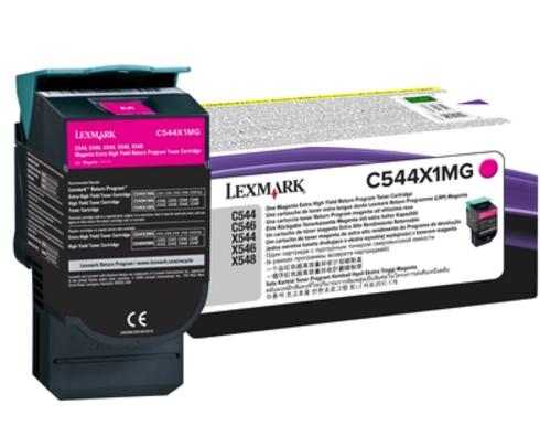 Консуматив Lexmark C544, X544 Magenta Extra High Yield Return Programme Toner Cartridge (4K)