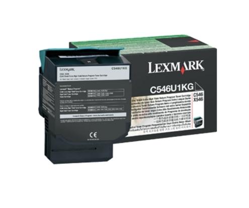 Консуматив Lexmark C546, X546 Black Extra High Yield Return Program Toner Cartridge