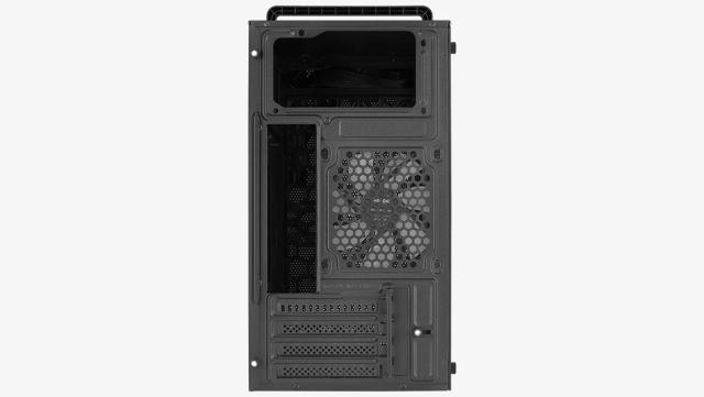 Кутия AeroCool CS-109-G-BK-v1 FRGB, Mini Tower, 1 x USB 3.0, 2 x USB 2.0, HD Audio x 1, mATX Mini-ITX