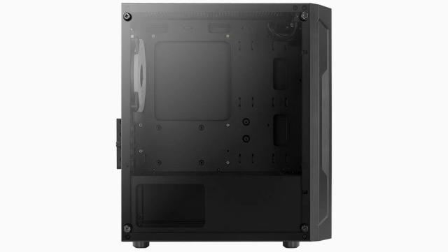 Кутия AeroCool Trinity Mini-G-BK-v3, Tempered Glass, 2 x USB 3.0, 1 x USB 2.0, HD Audio x 1, mATX